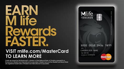 mlife login credit card